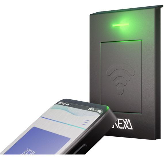 Keya Konnect puhelimella käytettävä kalustelukko