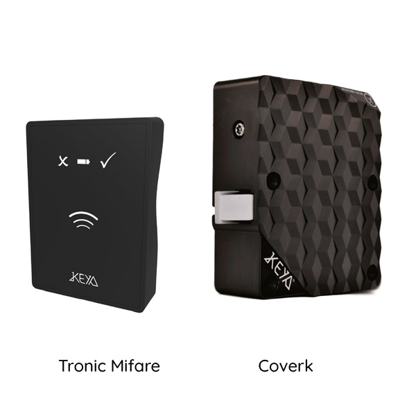 RFID-kortilla toimivat lukot