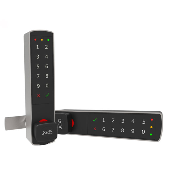 Elock-kalustelukkoja on pystymallisena ja vaakamallisena