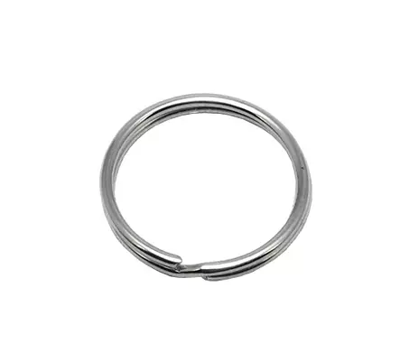 Niklattu 30mm avainrengas. - Avainrenkaat - 107011 - 1