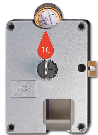 Kolikkolukko Elegance R (vasen) - Mekaaniset kalustelukot - 203071 - 1