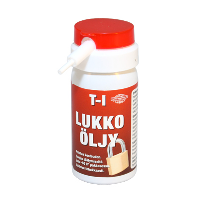 Lukko=C3=B6ljy 48ml. Tehokkaasti voiteleva lukko=C3=B6ljy. - Lukkoöljyt - 210001 - 1