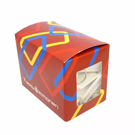 Valkoinen avaimenper=C3=A4 100 kpl. - Avaimenperät - 102024 - 1
