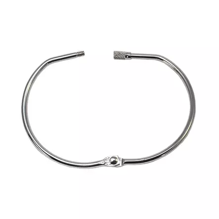 Avainrengas saranalla. Lukittava 100mm avainrengas saranalla. - Avainrenkaat - 107034 - 1