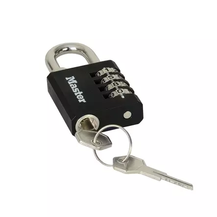 Koodiriippulukko avaimella Master Lock - Koodilukot - 202044 - 2