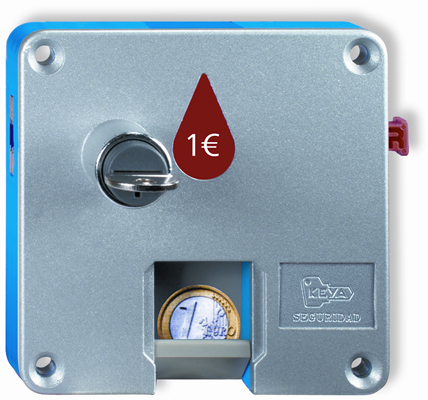 KEYA Elegance -kolikkolukko. - Mekaaniset kalustelukot - 203065 - 1