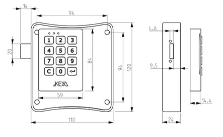 Kalustelukko Tronic Pro - Elektroniset kalustelukot - 203088 - 2